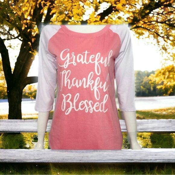 Ragland style coral color blessed top - Picture 3 of 9